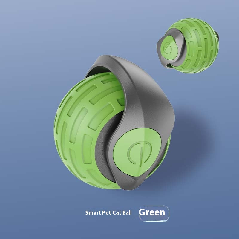 Smart Self-Rolling Interactive Pet Ball