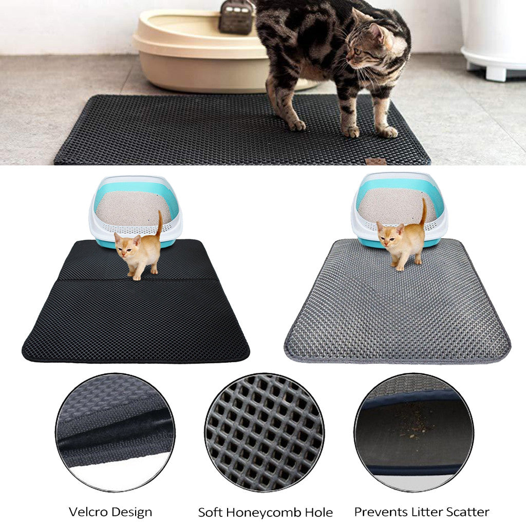 Double-Layer Honeycomb Litter Mat