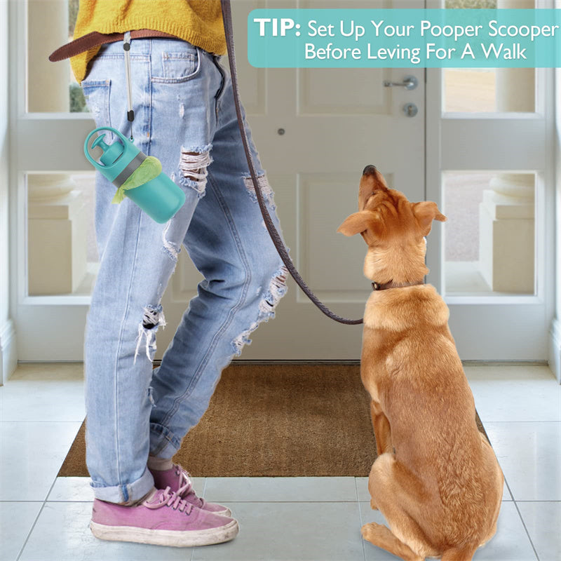 On-the-Go Poop Scooper & Dispenser
