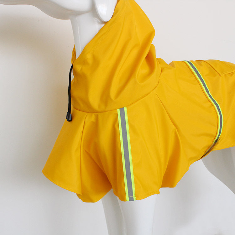 Reflective Waterproof Dog Raincoat