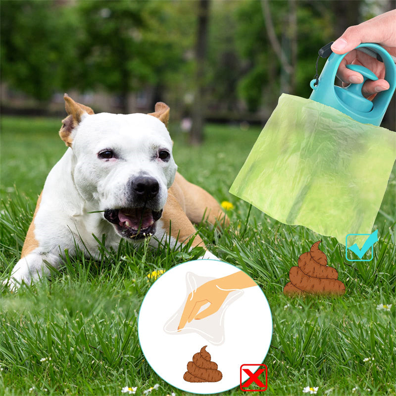 On-the-Go Poop Scooper & Dispenser