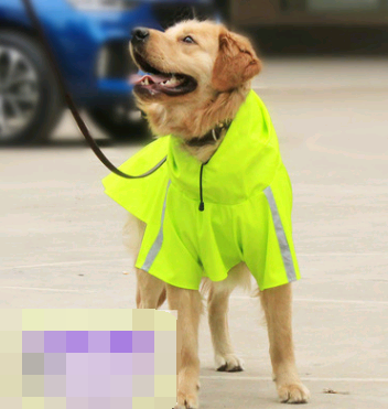 Reflective Waterproof Dog Raincoat